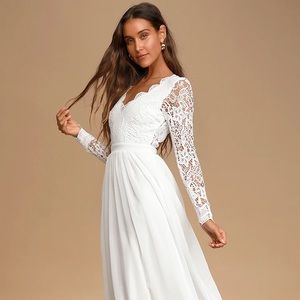 Lulu’s Awaken My Love Maxi Dress - S - NWT